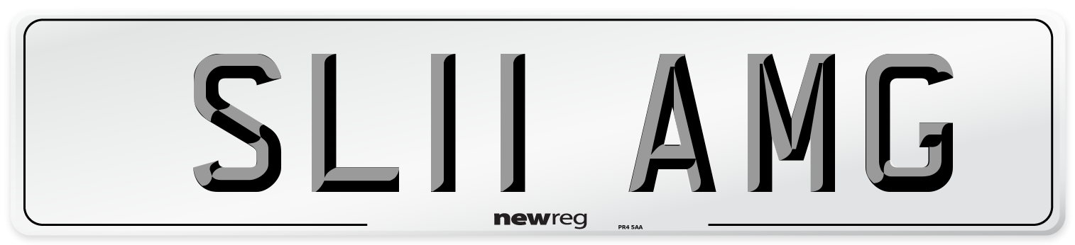 SL11 AMG Number Plate from New Reg